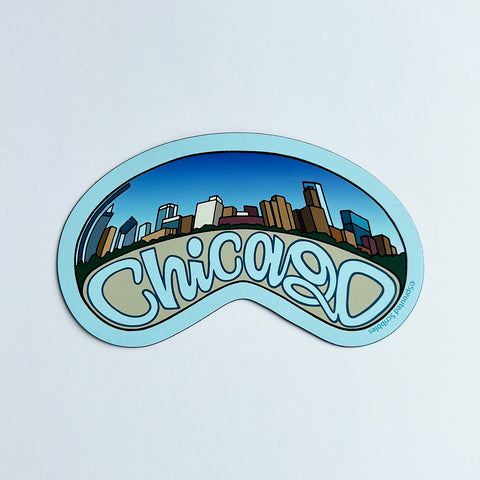 Chicago Bean Magnet