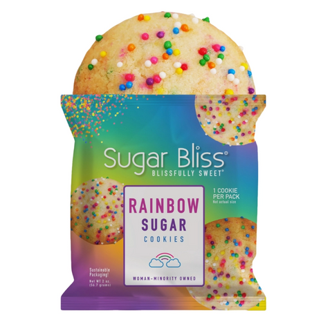 Sugar Bliss Rainbow Sugar Cookie