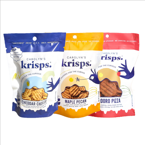 Carolyn's Krisps Cookie-Crackers (GF) (V)