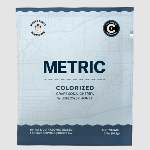 Metric Coffee - Colorized - Single Serve