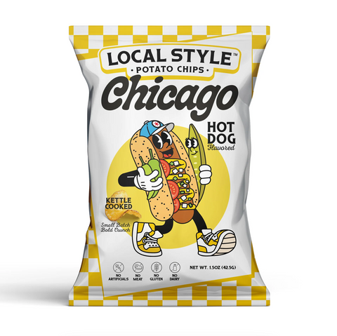 Chicago Style Hot Dog Potato Chips